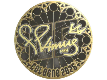 Sticker | FL4MUS (Gold) | Cologne 2026