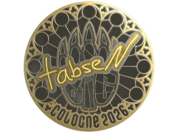 Sticker | tabseN (Gold) | Cologne 2026