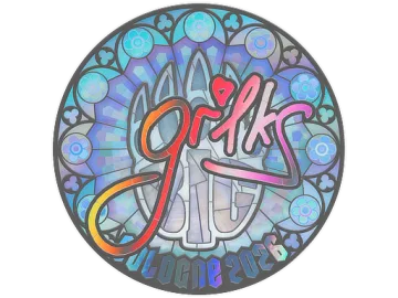 Sticker | gr1ks (Holo) | Cologne 2026