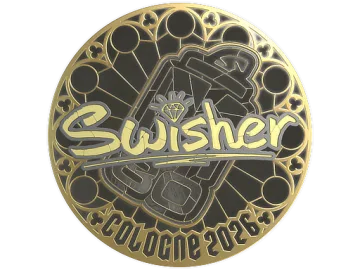 Sticker | Swisher (Gold) | Cologne 2026