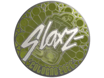 Sticker | slaxz- (Foil) | Cologne 2026