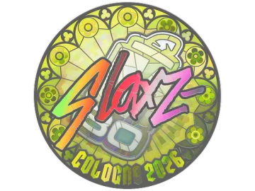 Sticker | slaxz- (Holo) | Cologne 2026
