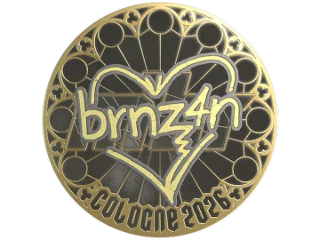 Sticker | brnz4n (Gold) | Cologne 2026