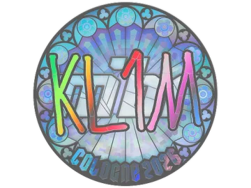 Sticker | kl1m (Holo) | Cologne 2026