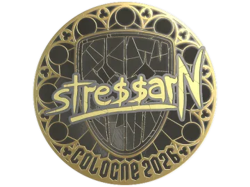 Sticker | stressarN (Gold) | Cologne 2026