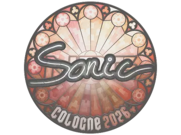 Sticker | Sonic | Cologne 2026