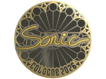 Sticker | Sonic (Gold) | Cologne 2026