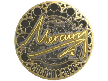 Sticker | Mercury (Gold) | Cologne 2026