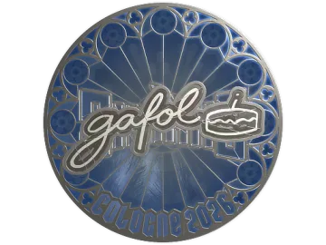 Sticker | gafolo (Foil) | Cologne 2026