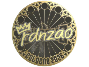Sticker | rdnzao (Gold) | Cologne 2026