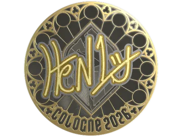 Sticker | HEN1 (Gold) | Cologne 2026