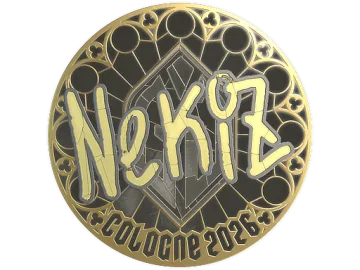 Sticker | NEKiZ (Gold) | Cologne 2026