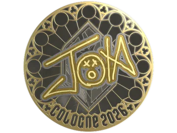 Sticker | JOTA (Gold) | Cologne 2026