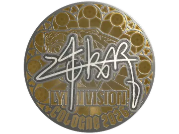 Sticker | z4KR (Foil) | Cologne 2026