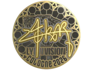 Sticker | z4KR (Gold) | Cologne 2026