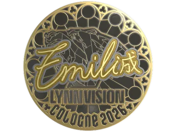 Sticker | EmiliaQAQ (Gold) | Cologne 2026