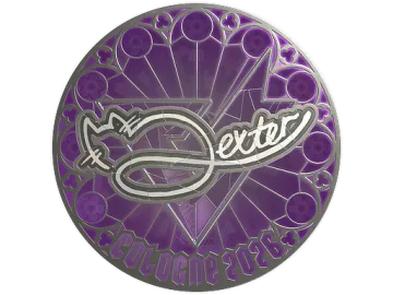 Sticker | dexter (Foil) | Cologne 2026