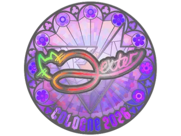 Sticker | dexter (Holo) | Cologne 2026
