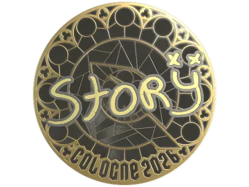 Sticker | story (Gold) | Cologne 2026