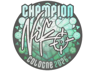Sticker | NiKo (Champion) | Cologne 2026