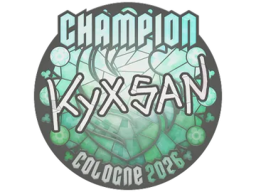 Sticker | kyxsan (Champion) | Cologne 2026