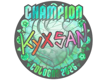 Sticker | kyxsan (Holo, Champion) | Cologne 2026