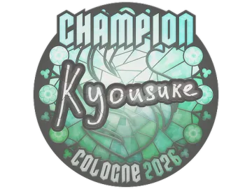 Sticker | kyousuke (Champion) | Cologne 2026