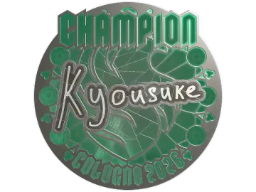 Sticker | kyousuke (Foil, Champion) | Cologne 2026