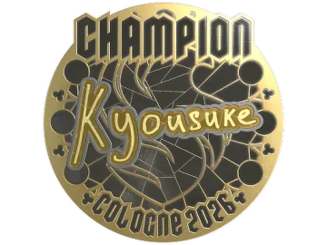 Sticker | kyousuke (Gold, Champion) | Cologne 2026