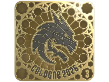 Sticker | Team Spirit (Gold, Ranked) | Cologne 2026