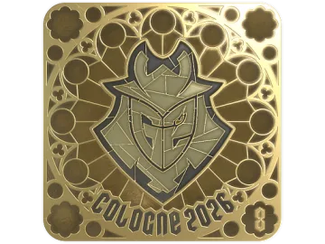 Sticker | G2 esports (Gold, Ranked) | Cologne 2026