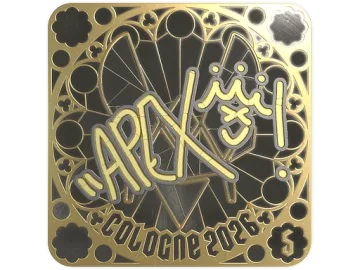 Sticker | apEX (Gold, Ranked) | Cologne 2026