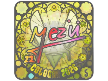 Sticker | mezii (Holo, Ranked) | Cologne 2026