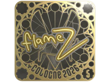 Sticker | FlameZ (Gold, Ranked) | Cologne 2026