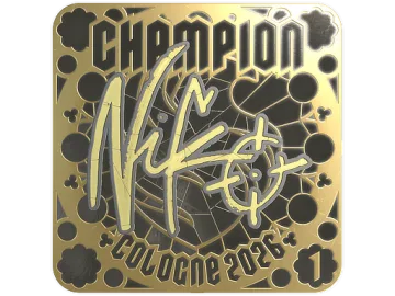 Sticker | NiKo (Gold, Ranked) | Cologne 2026