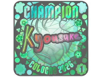 Sticker | kyousuke (Holo, Ranked) | Cologne 2026