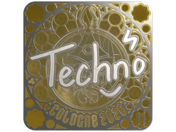Sticker | Techno4K (Foil, Ranked) | Cologne 2026