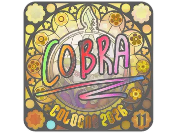 Sticker | cobra (Holo, Ranked) | Cologne 2026