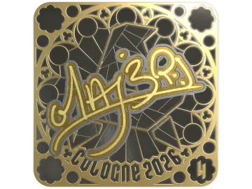 Sticker | MAJ3R (Gold, Ranked) | Cologne 2026