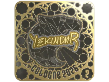 Sticker | YEKINDAR (Gold, Ranked) | Cologne 2026