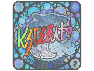 Sticker | KSCERATO (Holo, Ranked) | Cologne 2026