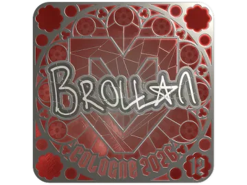 Sticker | Brollan (Foil, Ranked) | Cologne 2026