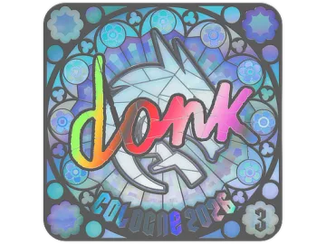 Sticker | donk (Holo, Ranked) | Cologne 2026