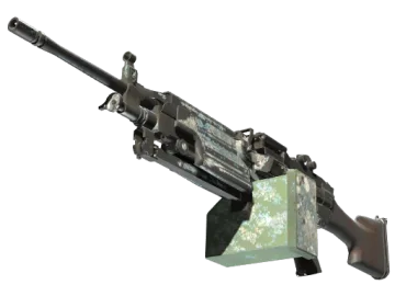 Souvenir M249 | Blizzard Marbleized (Battle-Scarred)