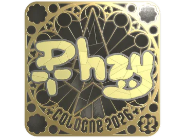 Sticker | phzy (Gold, Ranked) | Cologne 2026