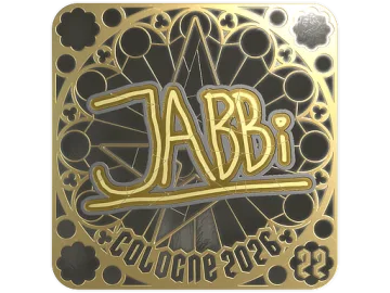 Sticker | jabbi (Gold, Ranked) | Cologne 2026