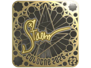 Sticker | Staehr (Gold, Ranked) | Cologne 2026