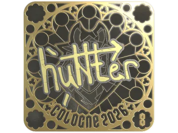Sticker | huNter- (Gold, Ranked) | Cologne 2026