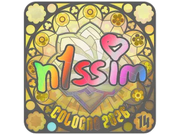 Sticker | n1ssim (Holo, Ranked) | Cologne 2026