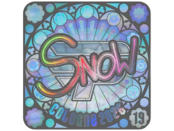 Sticker | snow (Holo, Ranked) | Cologne 2026